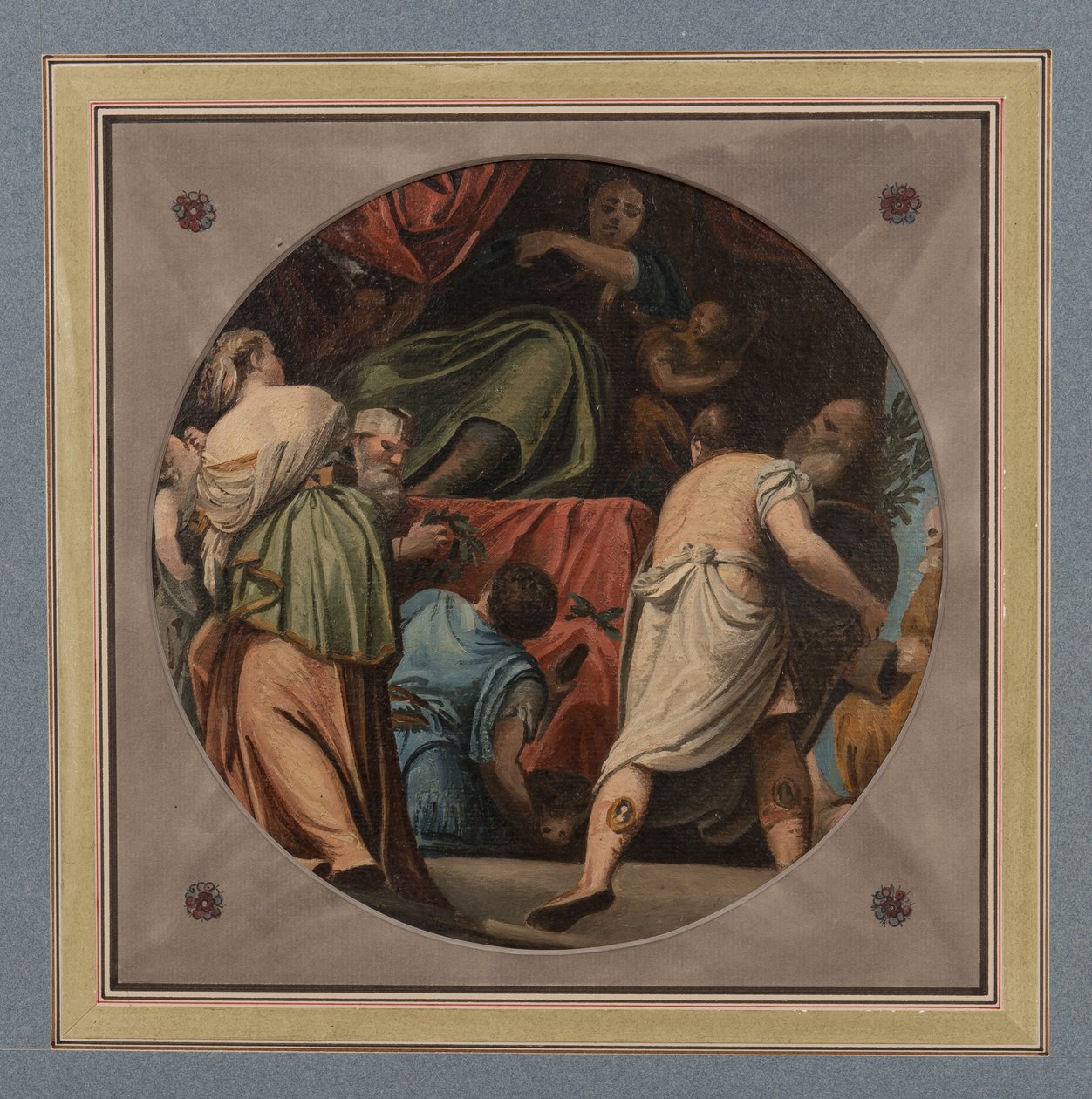 Ceiling roundel by Samuel Woodforde