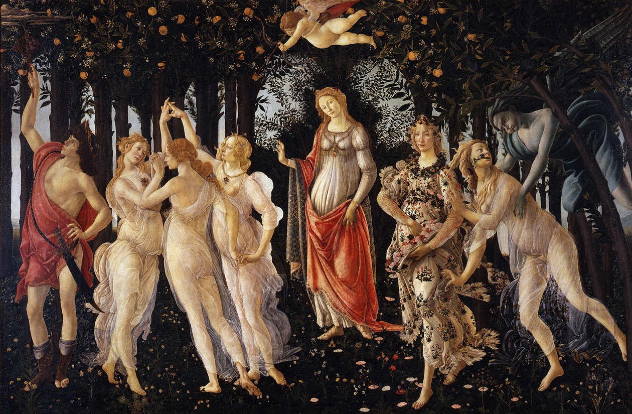 La Primavera by Sandro Botticelli