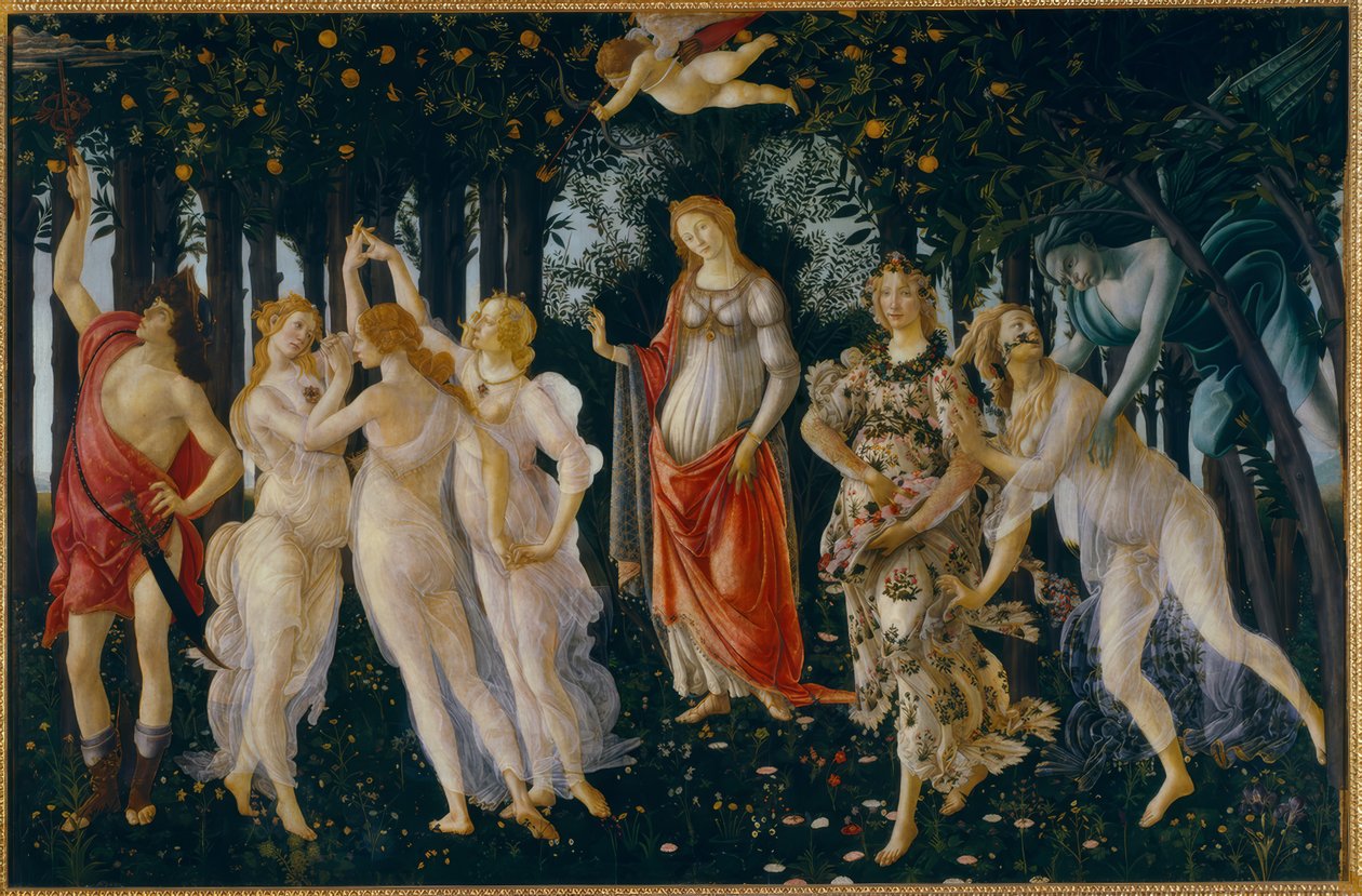 La Primavera by Sandro Botticelli