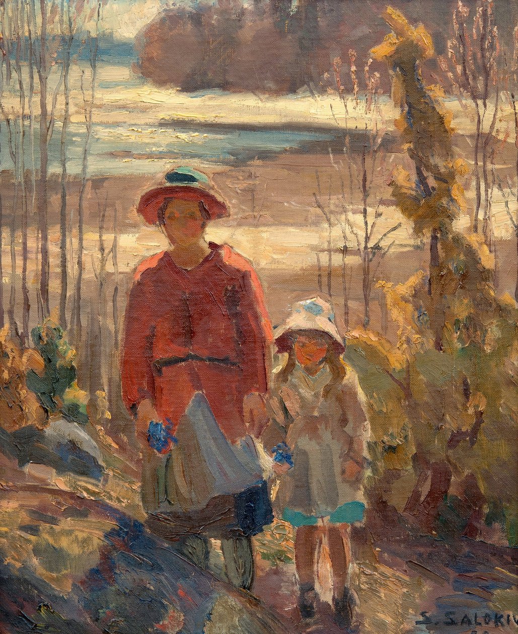 Mother and Child by Santeri Salokivi