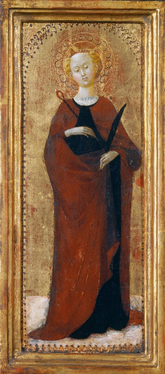 Saint Apollonia by Sassetta