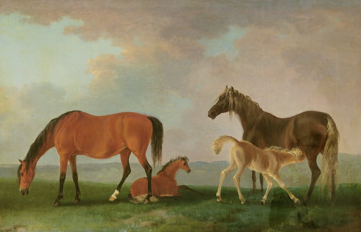 Mares and Foals by Sawrey Gilpin