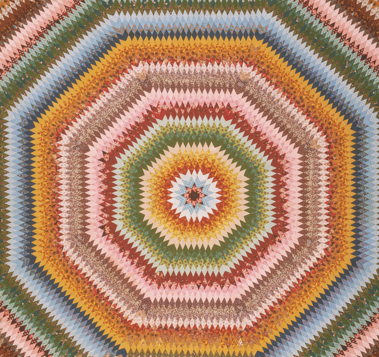 Sunburst Quilt by Scattergood Savery