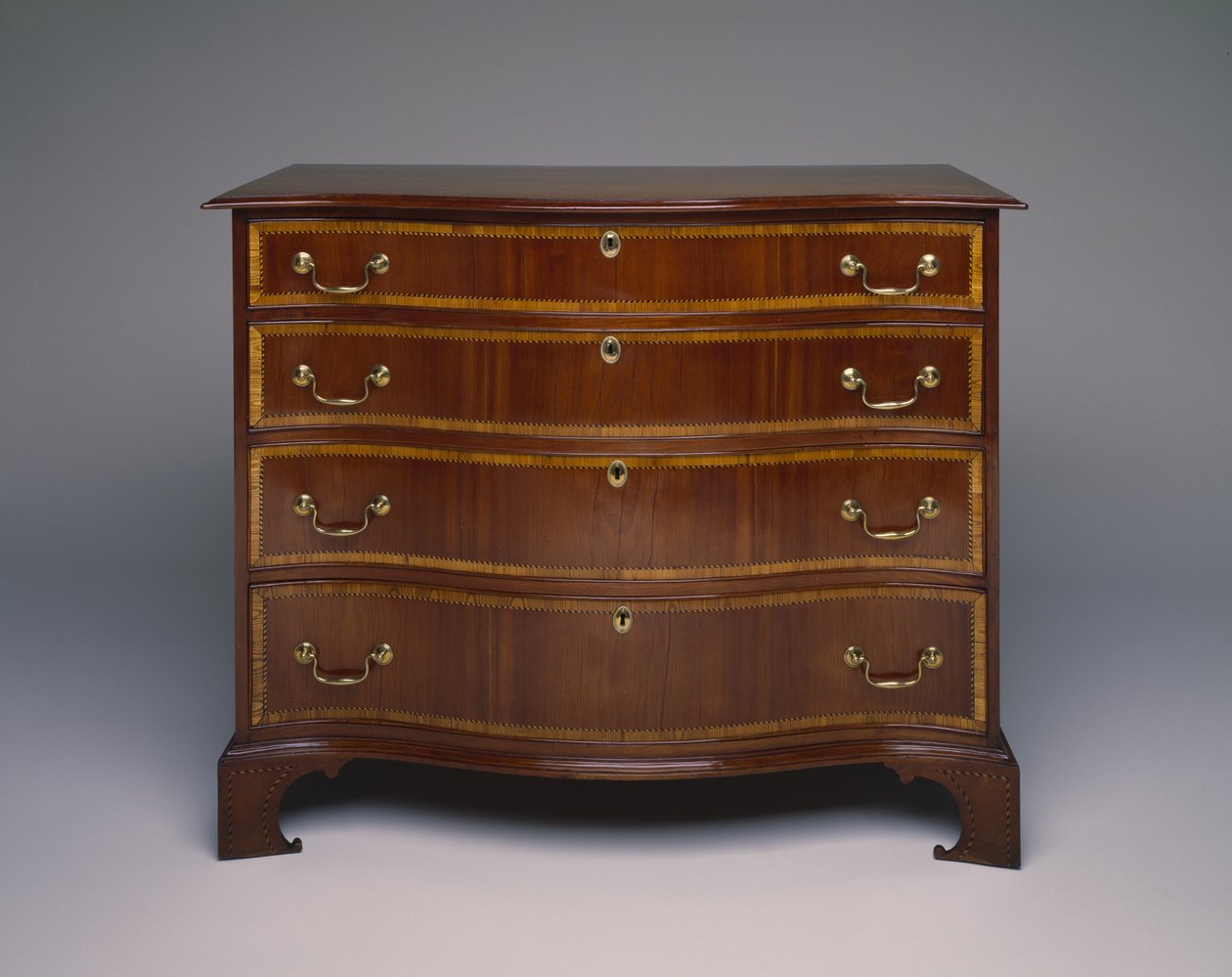 Chest of drawers by School American