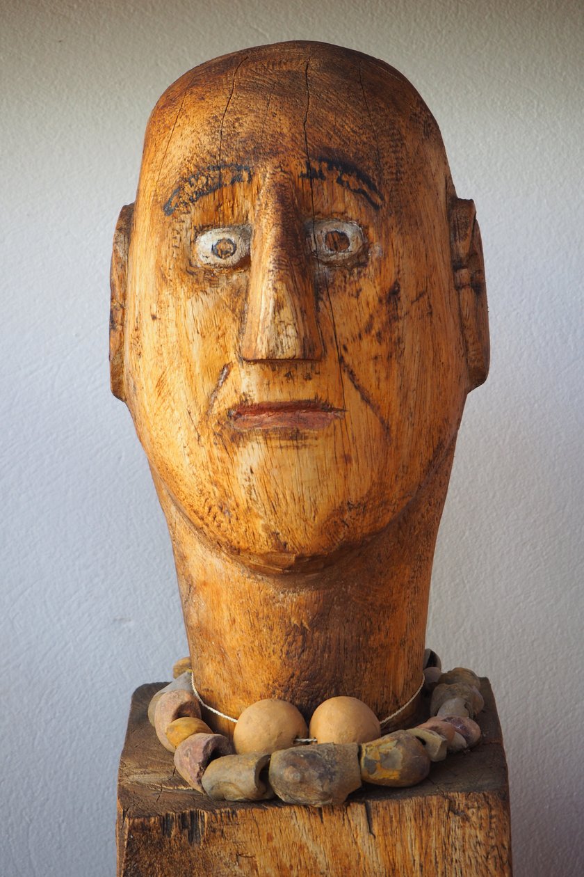 Naive Sculpture by School Colombian