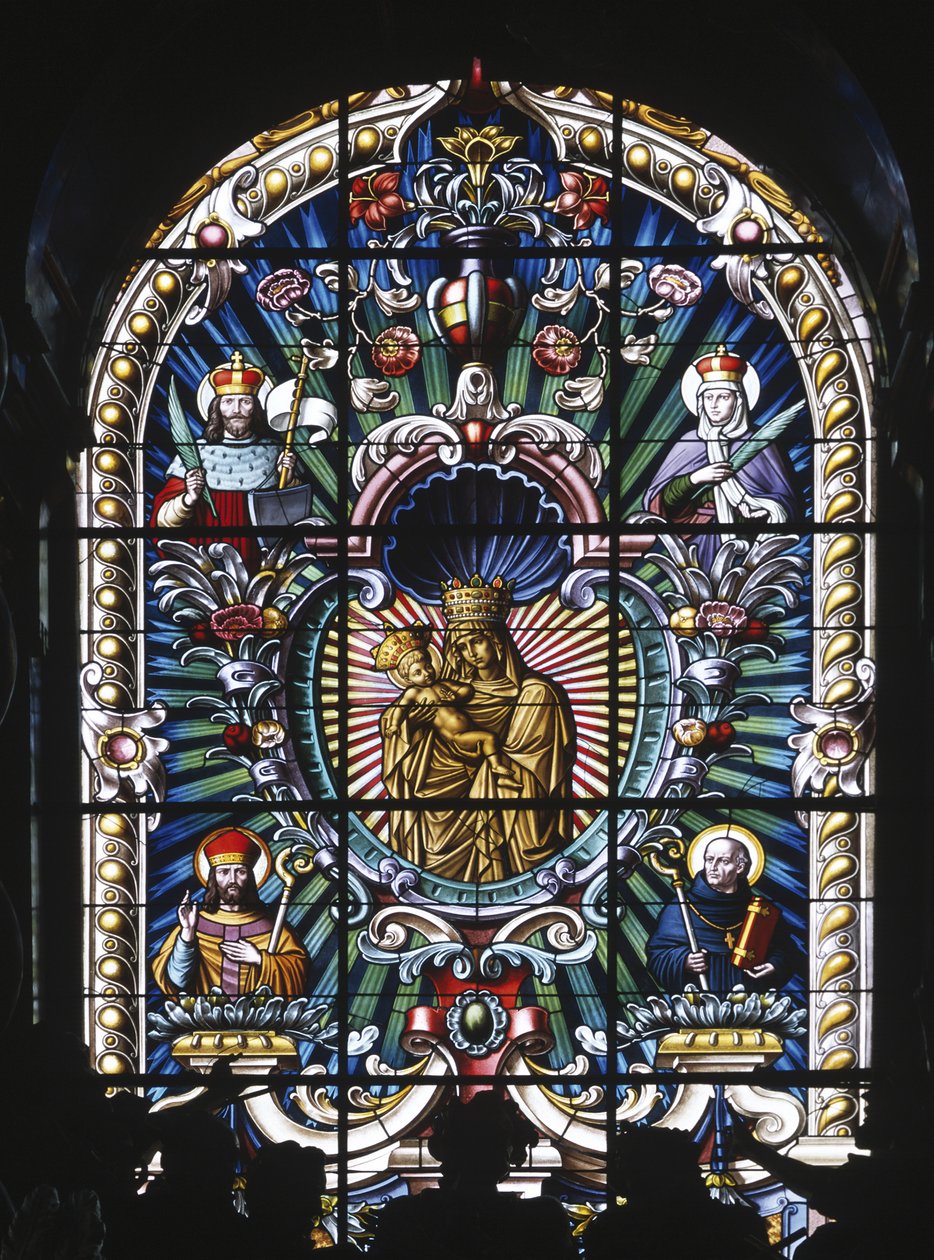 Apse window by School Czech