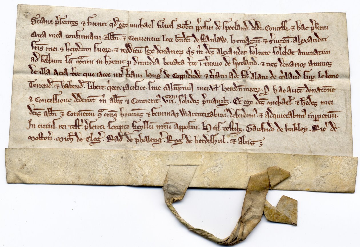Medieval Deeds by School English
