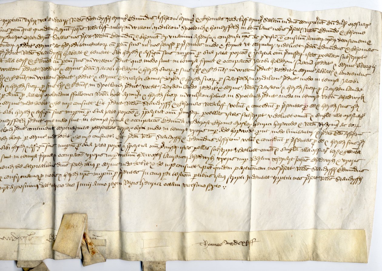 Medieval Deeds by School English