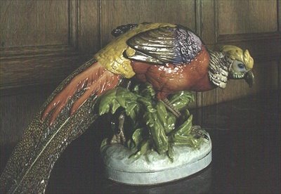 Meissen Pheasant by School German