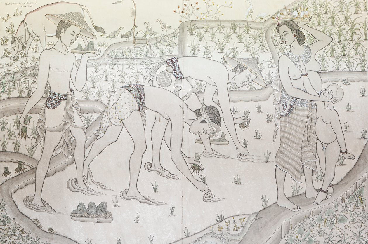 Mural Painting by School Indonesian