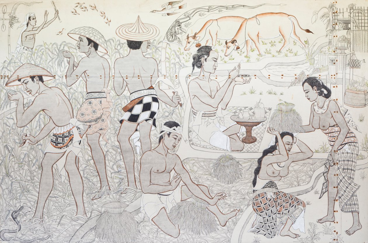 Mural Painting by School Indonesian