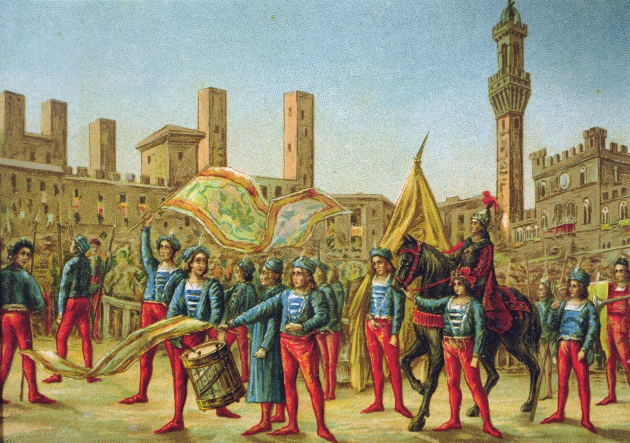 The Palio di Siena by School Italian