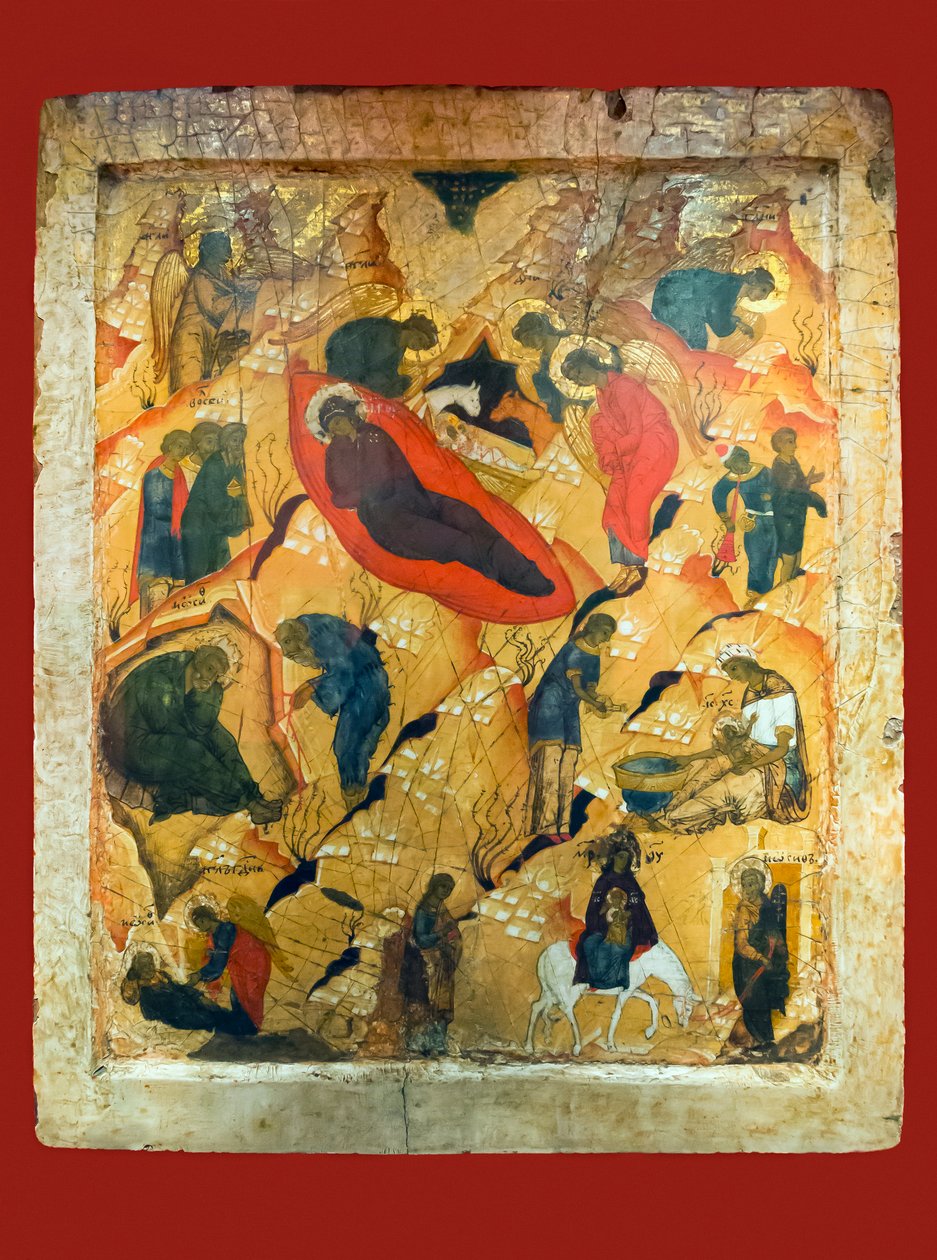 The Birth of Christ by School Russian