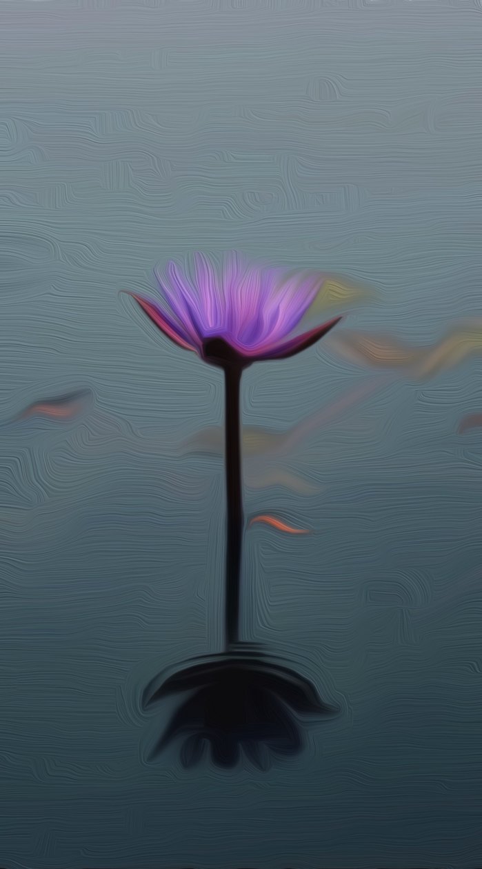 Purple Lily by Scott J. Davis