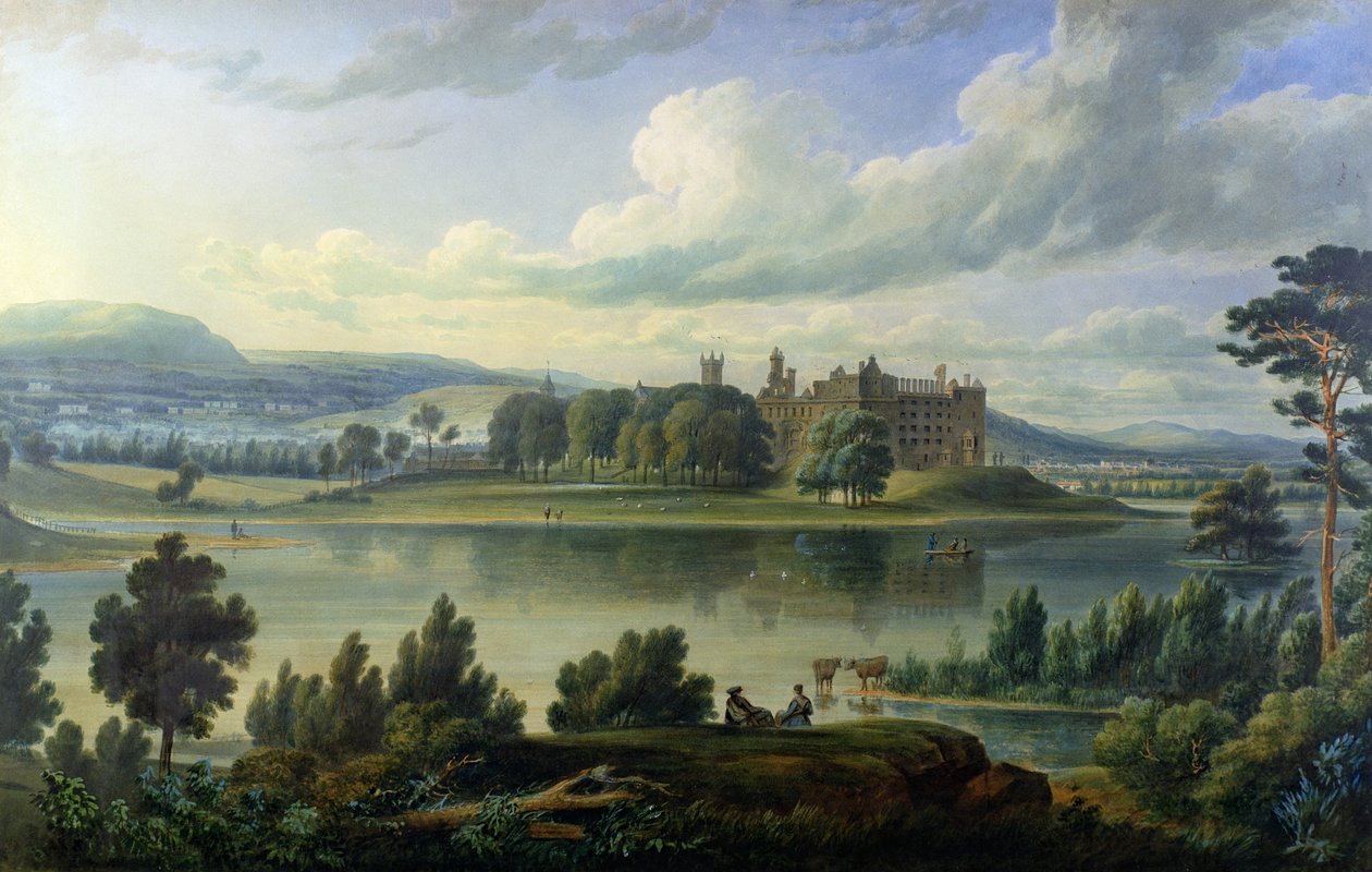 Linlithgow Palace by Scottish School