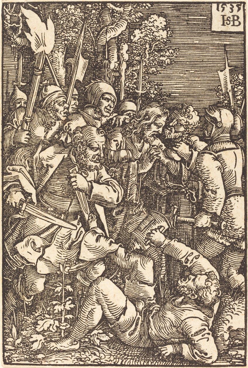 Christ Taken Captive by Sebald Beham