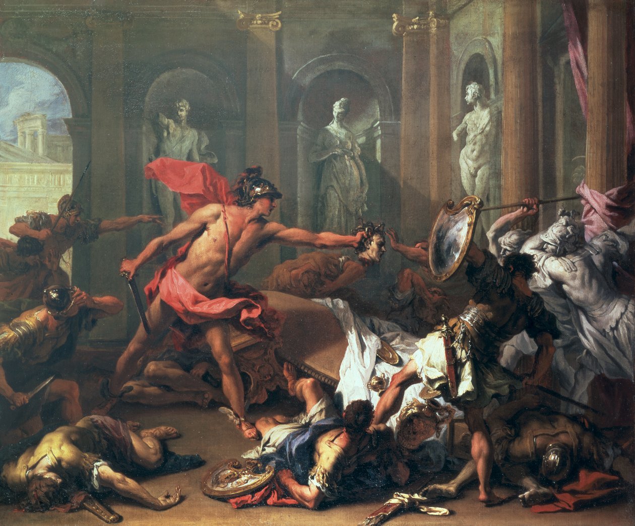 Perseus and Medusa by Sebastiano Ricci