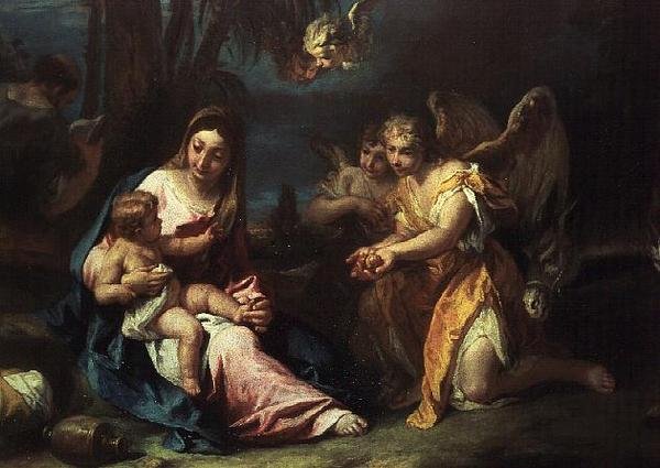 The Rest on the Flight into Egypt by Sebastiano Ricci