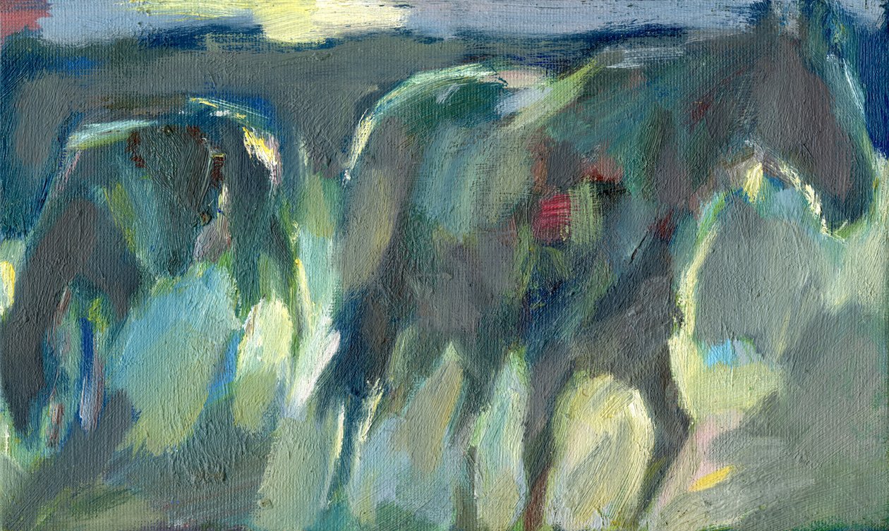 Horses Evening, 2024 by Shaun Carey