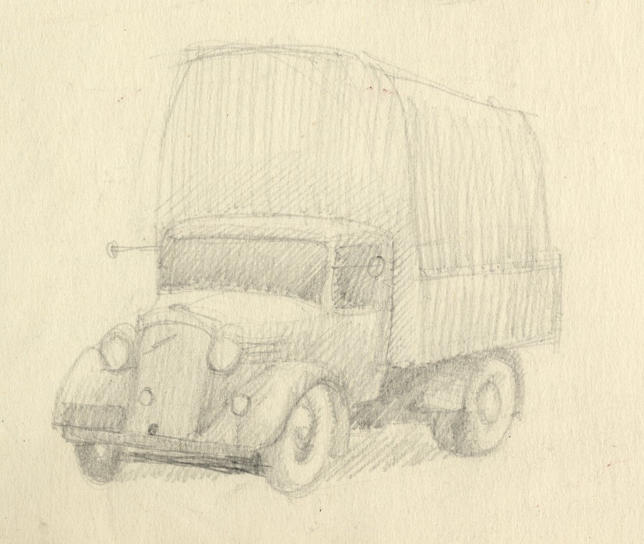 Lorry, 1951 by Shirley Markham