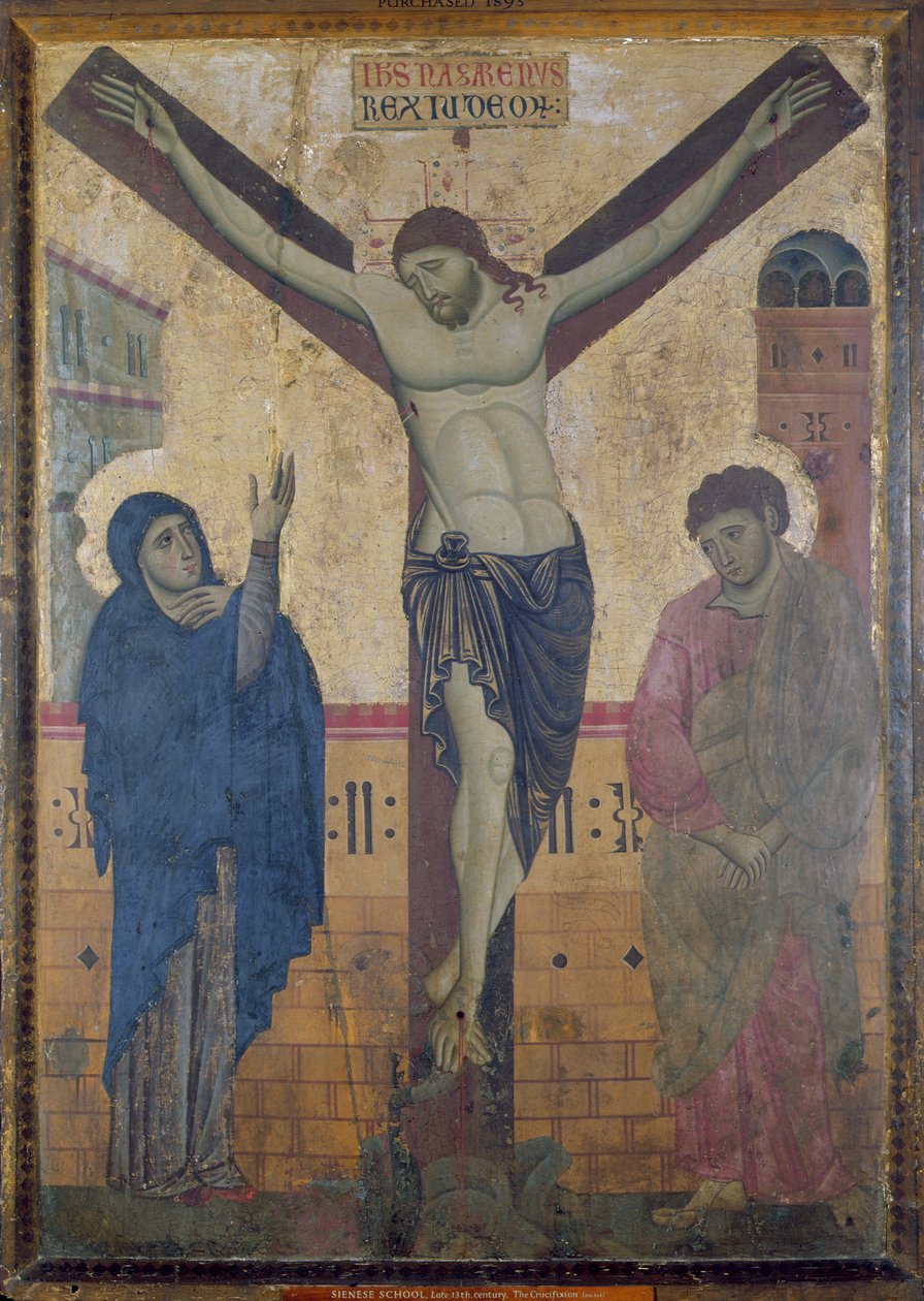 Crucifixion, c.1285 by Sienese School