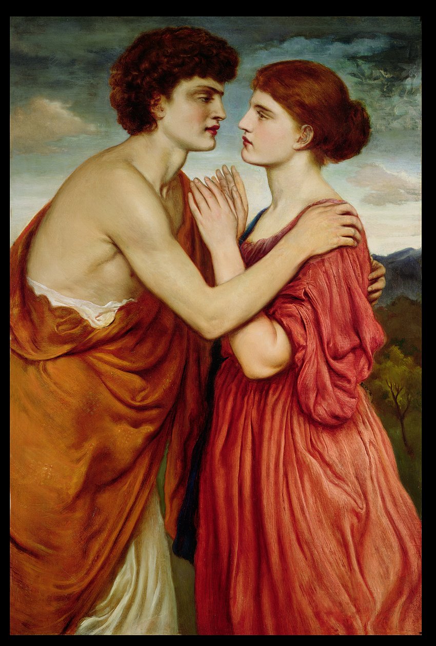 Isaac and Rebecca by Simeon Solomon