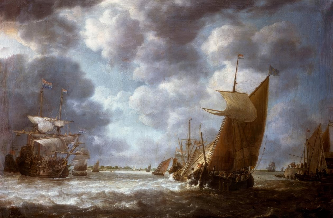 Rough Sea by Simon de Vlieger