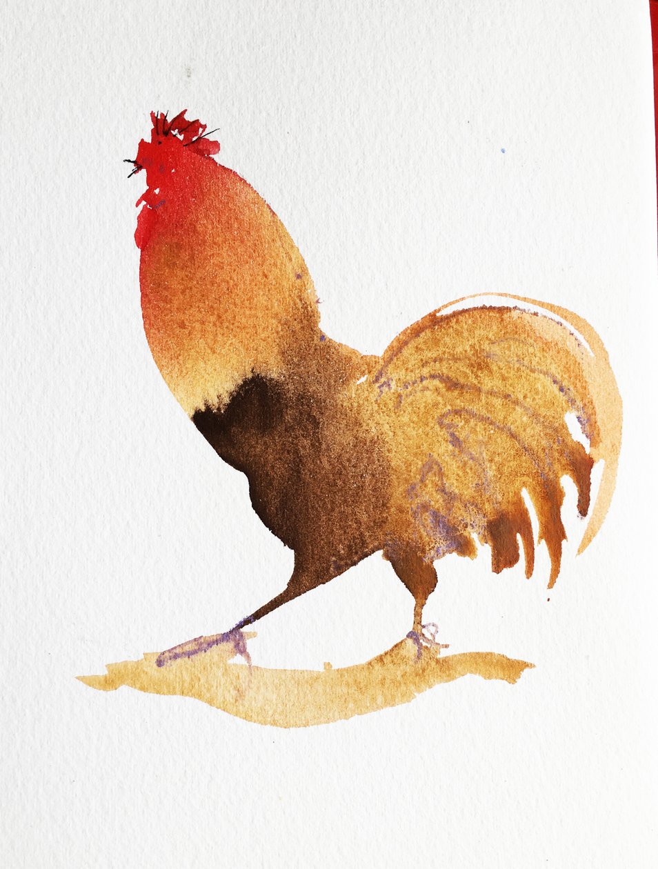 Cockerel, 2020 by Simon Fletcher