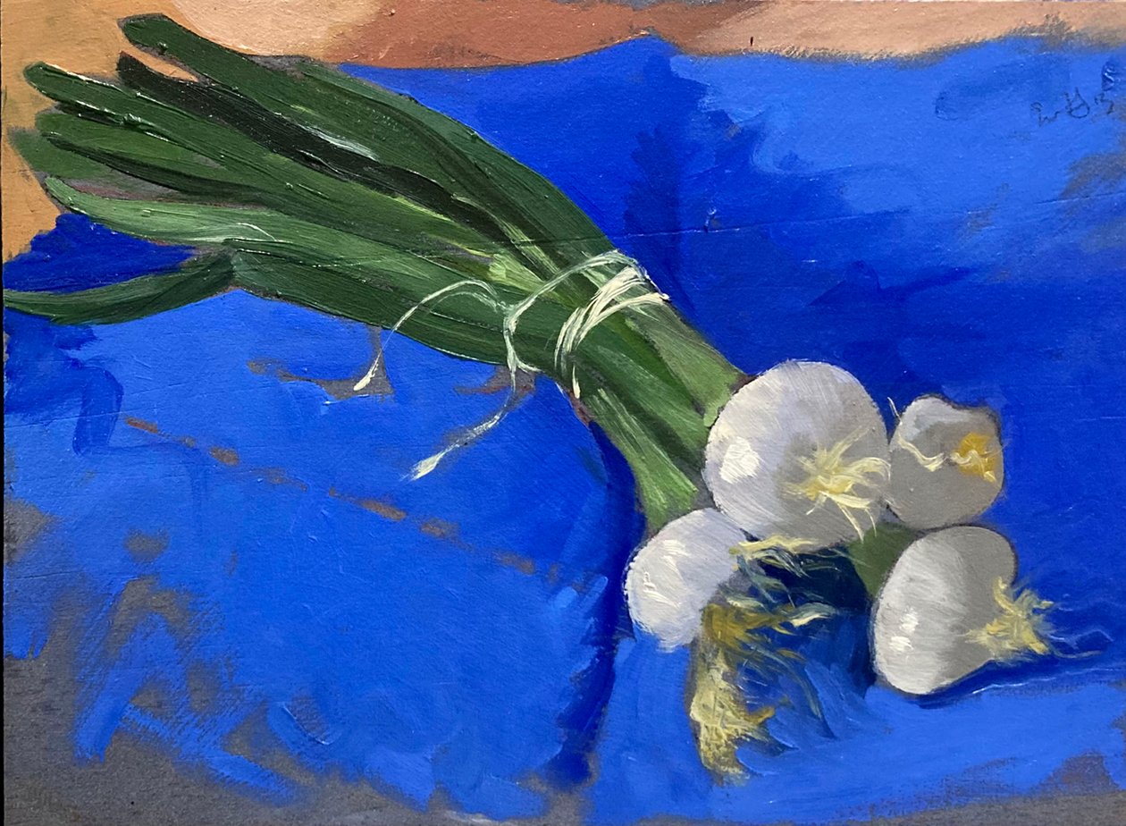 Scallions by Simon Fletcher