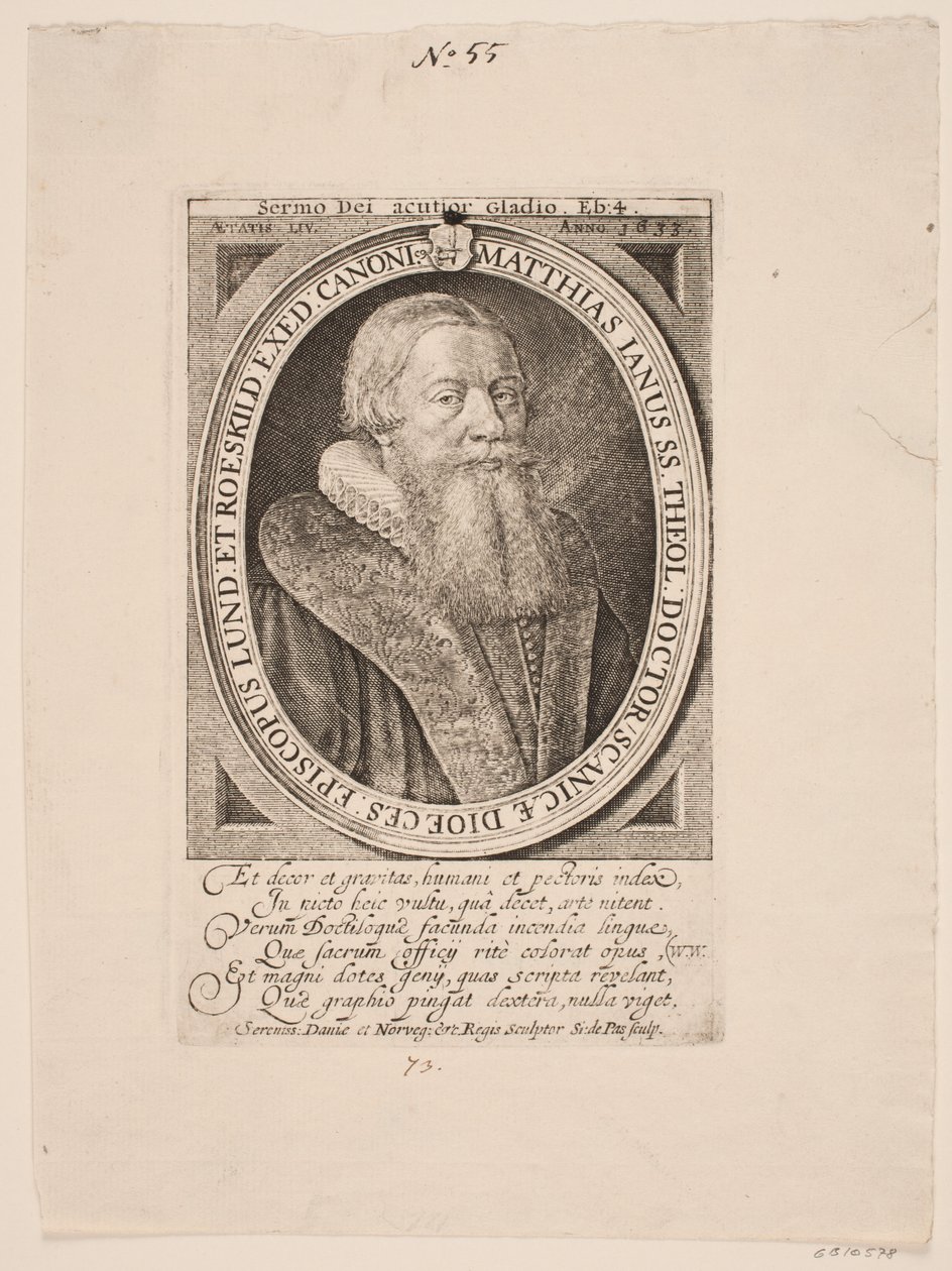 Bishop Mads Jensen by Simon de Pas