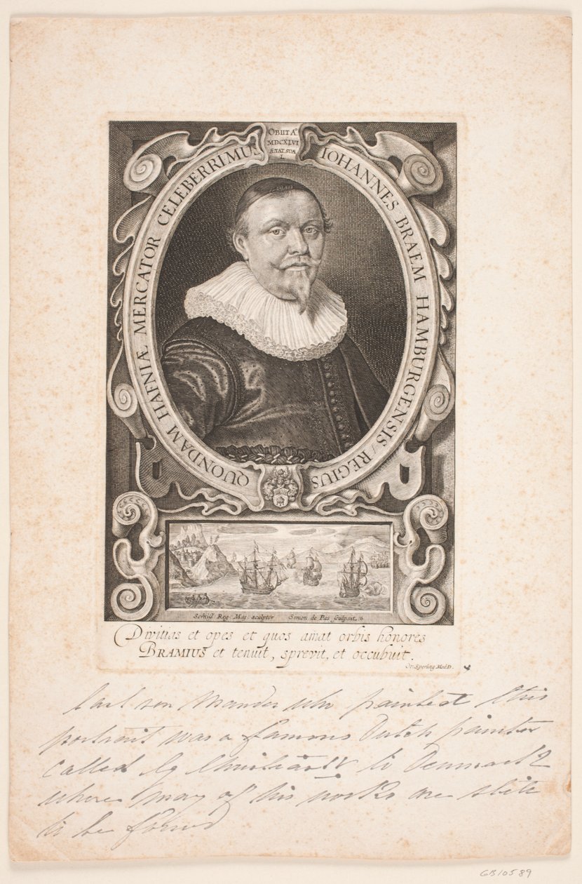Merchant Johan Braem by Simon de Pas