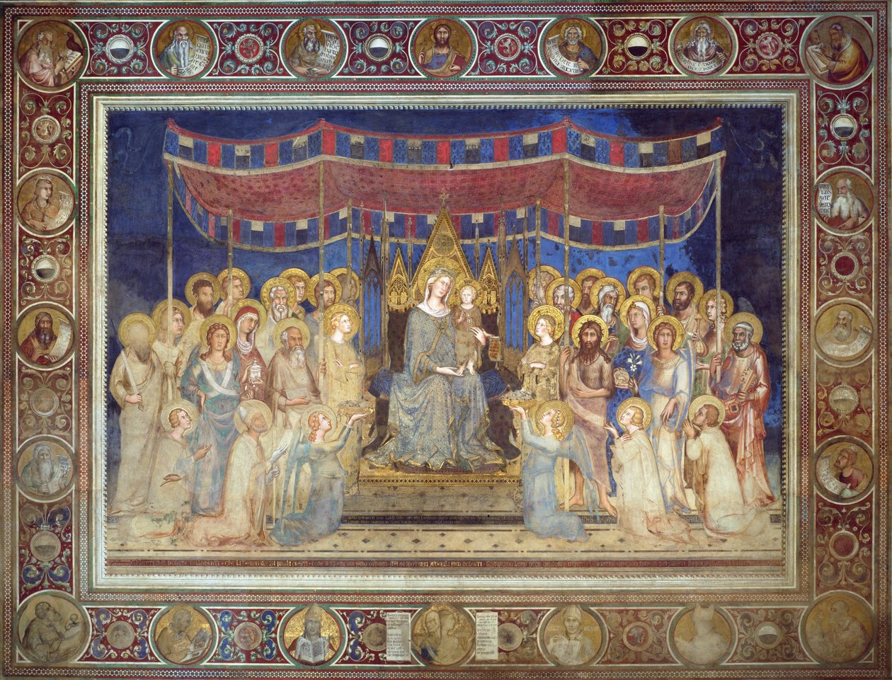 Maestà by Simone Martini