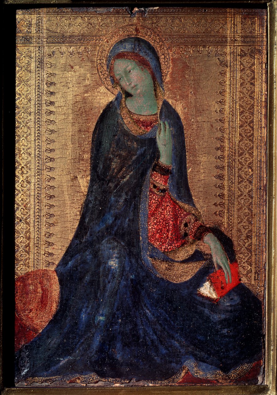 Virgin Annunciate by Simone Martini