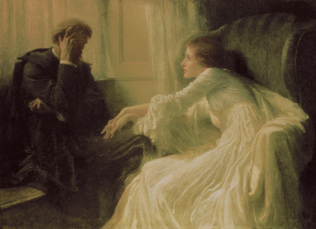 The Confession by Frank Dicksee