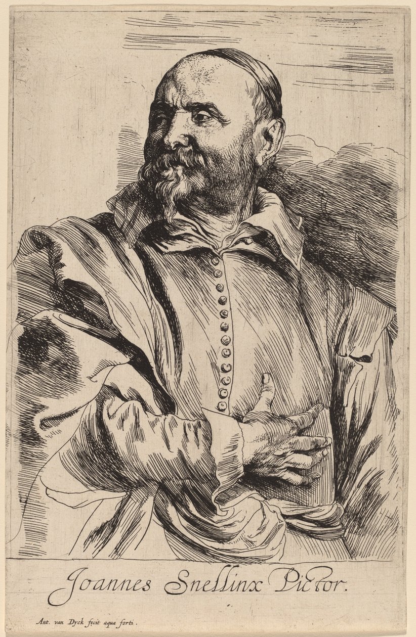 Jan Snellinx by Sir Anthony van Dyck