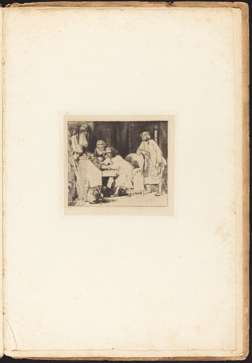 The Lost Receipt by Sir David Wilkie