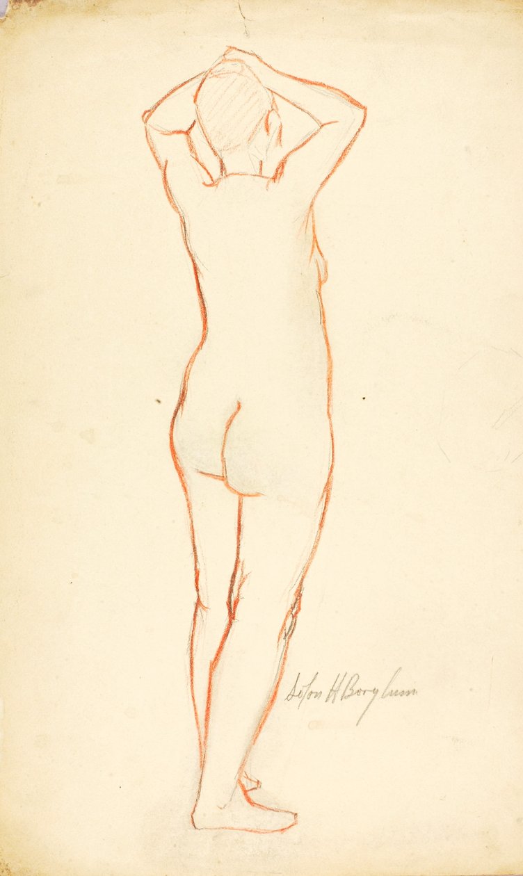 Nude by Solon H. Borglum