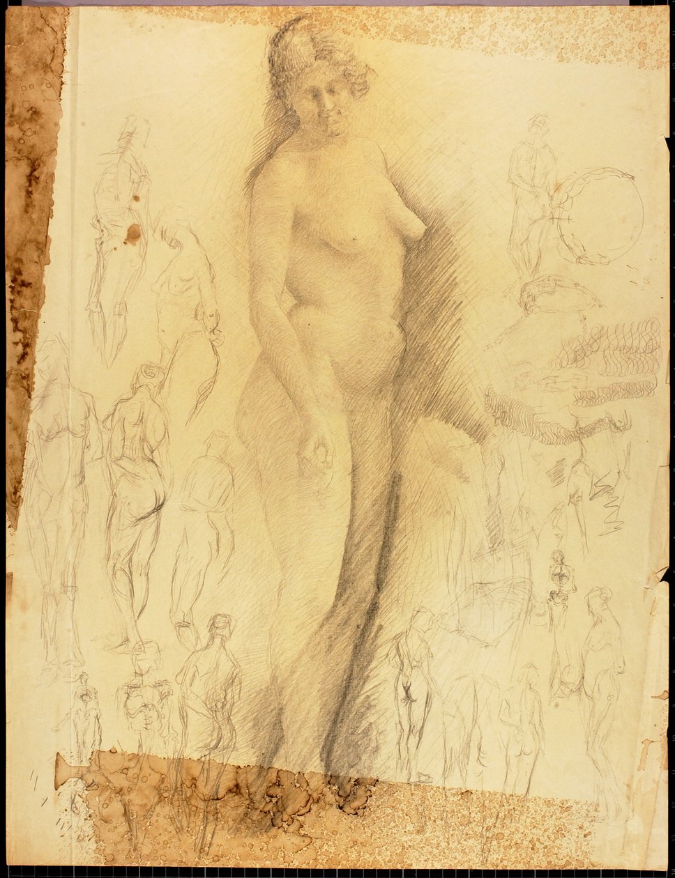 Nude by Solon H. Borglum