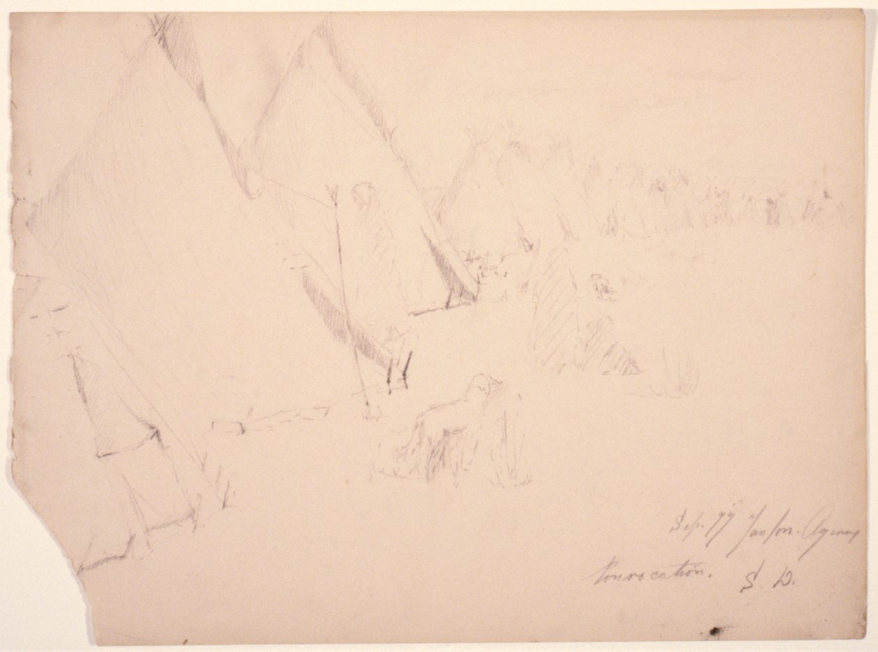 Yankton Agency by Solon H. Borglum