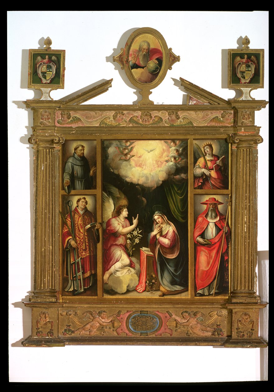 The Annunciation by Spanish School