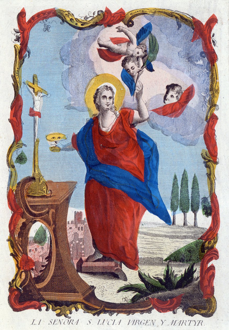 Saint Lucy by Spanish School