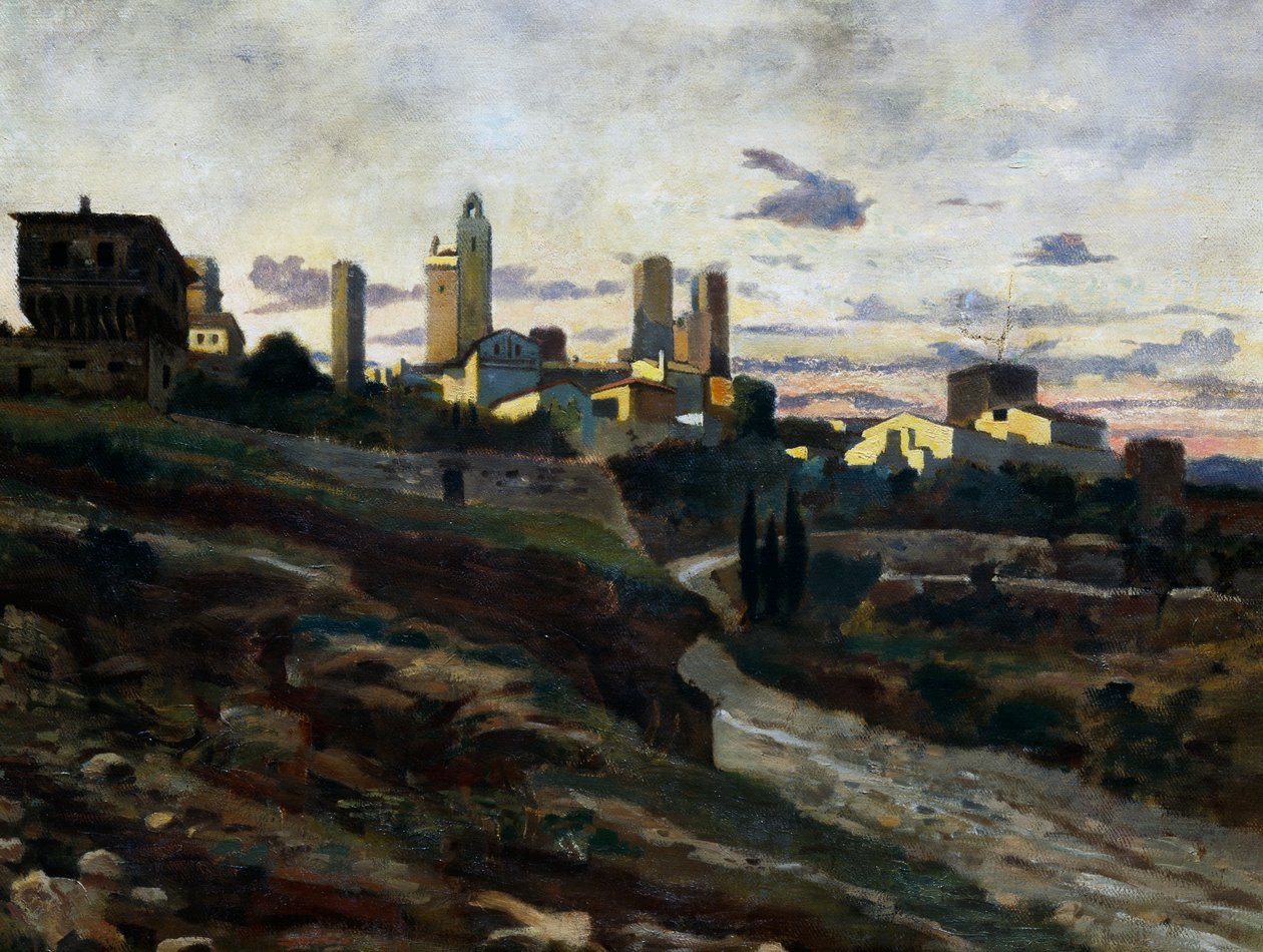 San Gimignano by Stanislao Pointeau