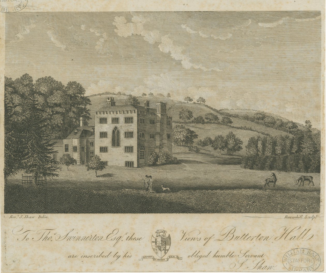 Butterton Hall by Stebbing Shaw