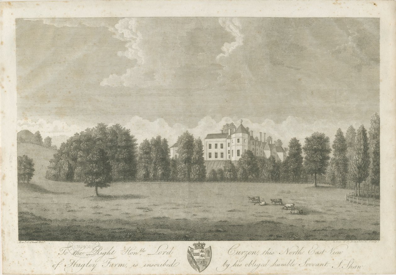 Hagley Hall by Stebbing Shaw