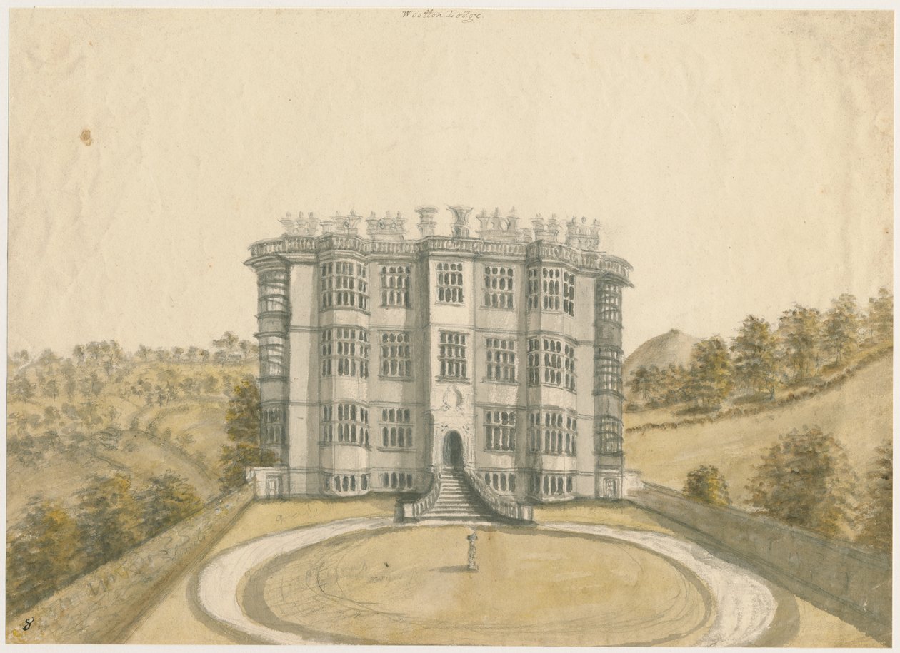 Wootton Lodge, 1794 by Stebbing Shaw