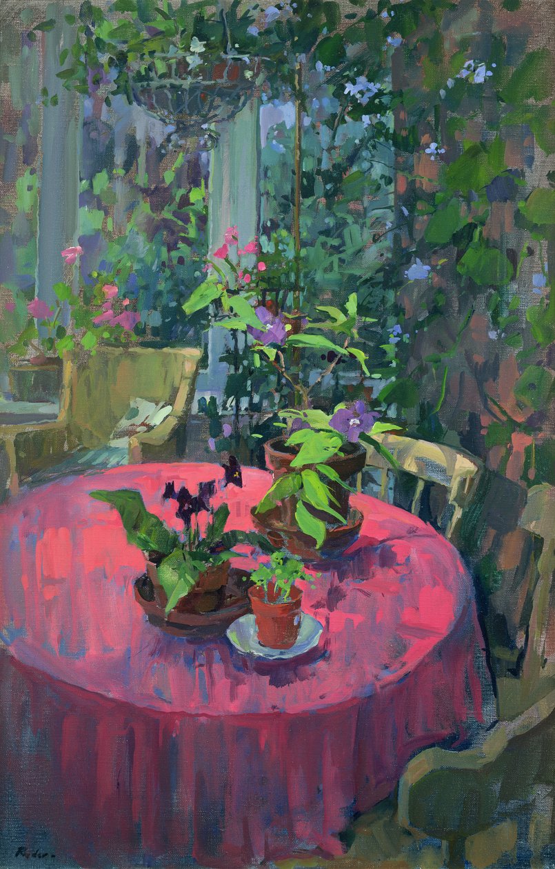 Conservatory Table by Susan Ryder