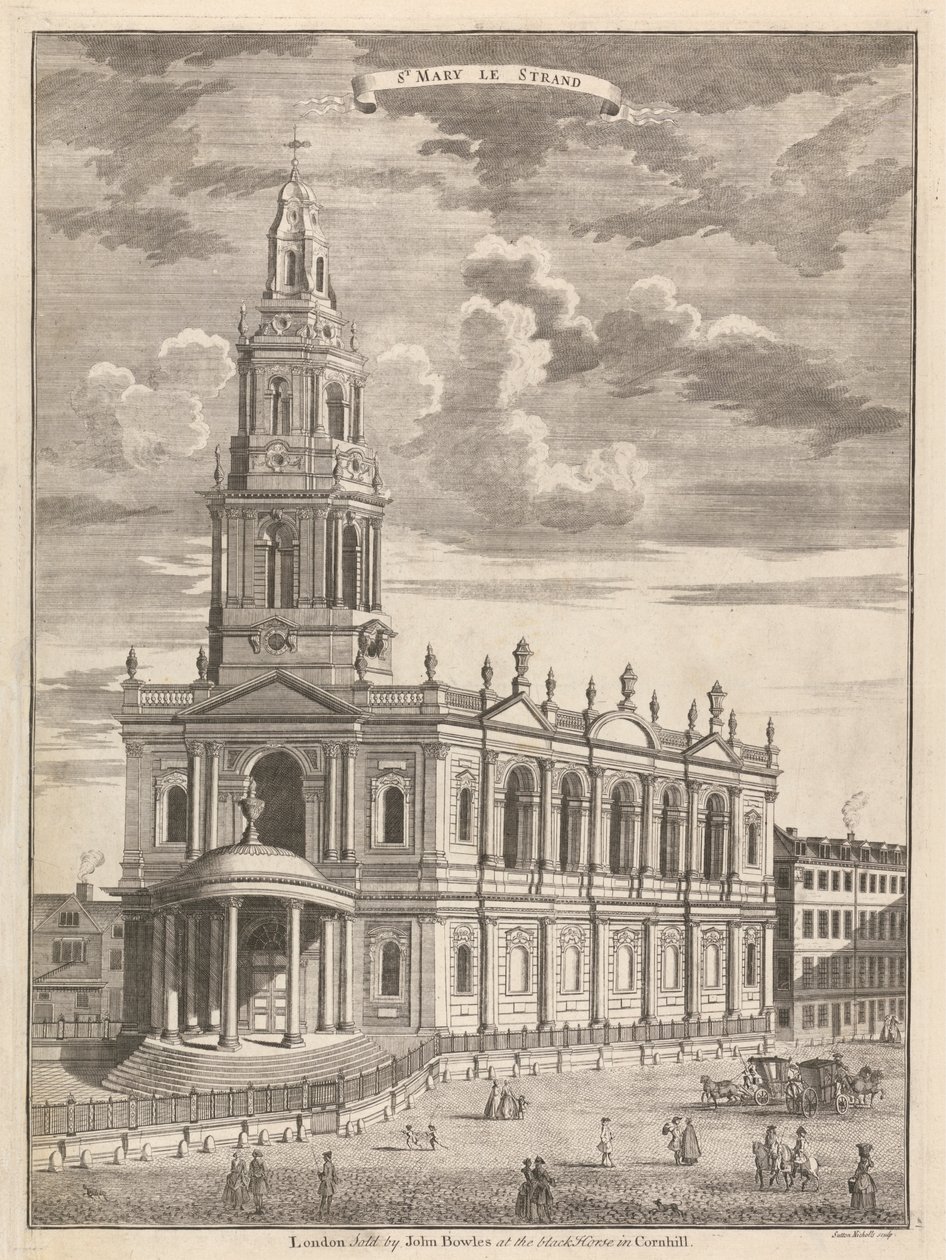 St. Mary le Strand by Sutton Nicholls