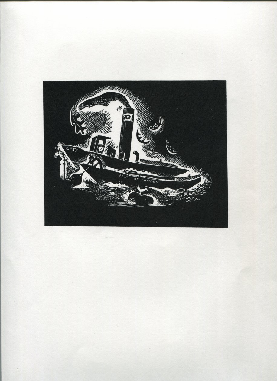 Thames Boat by Suzanne Cooper
