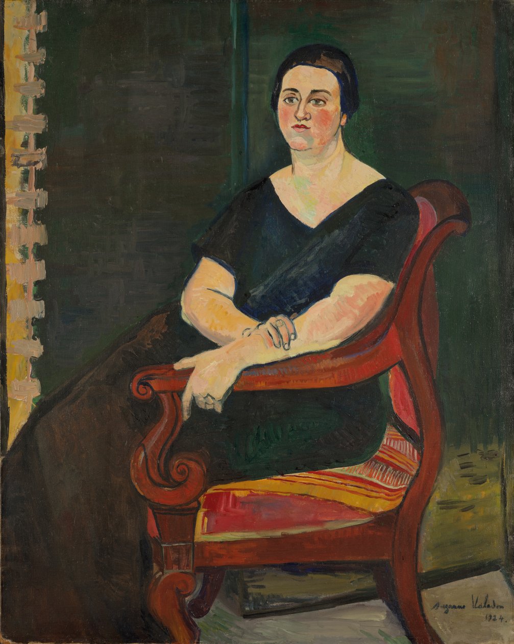 Portrait de Madame Germaine Eisenmann by Suzanne Valadon