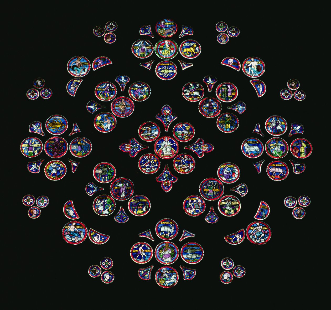 Rose Window by Swiss School